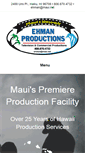 Mobile Screenshot of ehmanproductions.com
